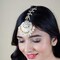 Indian Maang Tikka Kundan Work Gold Plated Maang Tika Women Forehead Jewelry Indian Bridal Maangtikka Punjabi Pakistani Wedding Jewelry Head Accessories Gifts for Her